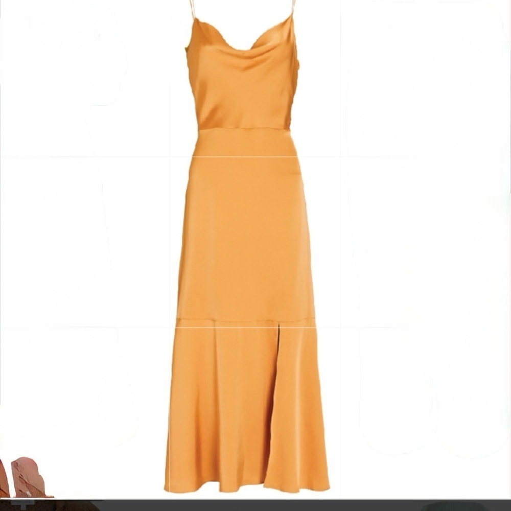 Intermix Paris Cowl Neck Midi Dress 8